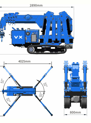  - диаграмма рабочей зоны