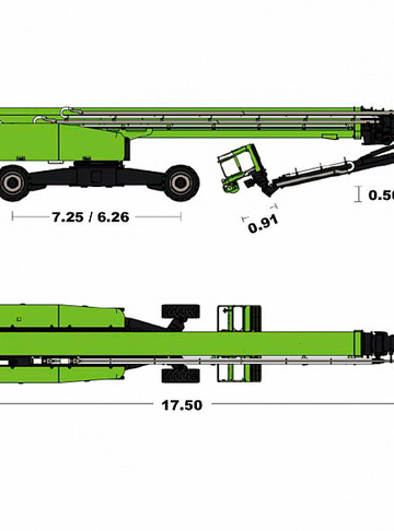  - диаграмма рабочей зоны