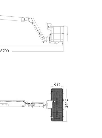 - диаграмма рабочей зоны